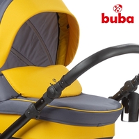  Бебешка количка 3в1 Buba Bella 716, Pewter-Yellow 