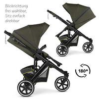 ABC Design Running Stroller Salsa 5 Run Avocado Комбинирана Спортна Детска Количка