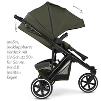 ABC Design Running Stroller Salsa 5 Run Avocado Комбинирана Спортна Детска Количка