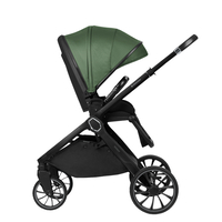 KikkaBoo Комбинирана Количка 2в1 с Кош за Новородено Tiffany Army Green 2024