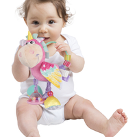 PLAYGRO ДРЪНКАЛКА КОНЧЕ ХОП ТРОП ЦВЯТ РОЗОВО 3М+