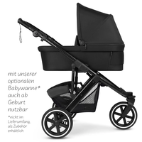 ABC Design Running Stroller Salsa 5 Run Coal Комбинирана Спортна Детска Количка
