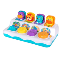 PLAYGRO МУЗИКАЛНА ИГР. СЪС СВЕТЛИНИ ИЗСКАЧАЩИ ЖИВОТНИ 12-36М