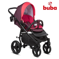  Бебешка количка 3в1 Buba Bella 706, Burgundy 