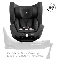 ABC Design Reboard Car Seat Lily i-Size 0 - 4 years Кош за Новородено Bubble