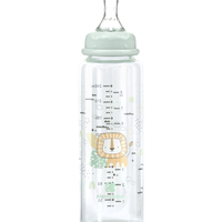 KikkaBoo Шише Стъклено 240мл Savanna Mint
