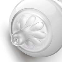 Philips AVENT SCD837/10 с шише за хранене Natural Response 125 мл с биберон без протичане Поток 2, 0м+ и залъгалка Ultra Air 0-6м