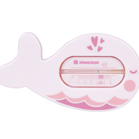 KikkaBoo Термометър за Вода Whale Pink