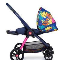 Бебешка количка 2в1 Cosatto CT4524B WOWEE Club Tropicana + чанта