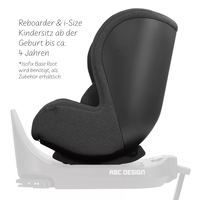 ABC Design Reboard Car Seat Lily i-Size 0 - 4 years Кош за Новородено Bubble