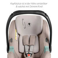 ABC Design Infant Car Seat Tulip i-Size for Newborn Babys Кош за Новородено Camel