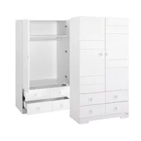Гардероб A 1412 white