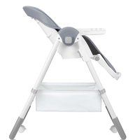 KikkaBoo Стол за Храненe Spicy Grey