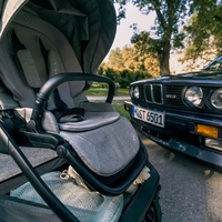 Nuna LYTL Graphene BMW Кош за Новородено за модели колички Nuna TRIV и Nuna MIXX и Nuna TRVL и Nuna IXXA