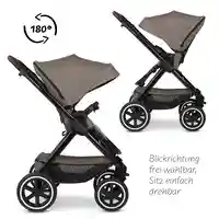 ABC Design Samba 2 Nature Комбинирана Детска Количка 2 в 1
