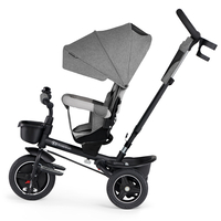  Триколка Kinderkraft SPINSTEP, сива 