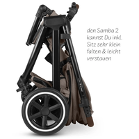 ABC Design Samba 2 Nature Комбинирана Детска Количка 2 в 1