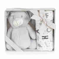 Cangaroo Одеало 90/75 с Играчка Elephant Blue 109598