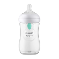 Philips Avent SCY673/01 Шише за Хранене Natural Response 260мл с клапа AirFree и Поток 3.0 с Биберон от 1м+&nbsp;