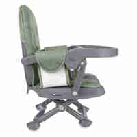 KikkaBoo Седалка за Хранене Повдигаща Pappo Army Green 2025