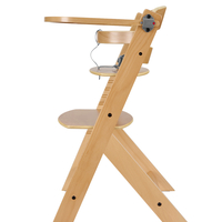 KikkaBoo Дървен Стол за Храненe Nordy Wood