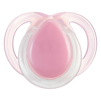 Tommee Tippee Ортодонтични Залъгалки Night Time 0-6М+ 2 Броя Розови и Светещи Дръжки