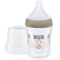 NUK Perfect Match Шише РР 150мл със Силиконов Биберон за Хранене S 0+месеца и Сърце