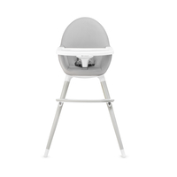  Столче за хранене 2 в 1 KinderKraft FINI, All grey 