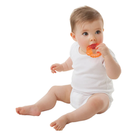 Playgro Комплект от 3 Броя цветни Гризалки с Вода Подходящи за Охлаждане в Хладилник 3м+