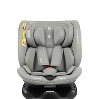 KikkaBoo Стол за Кола 40-150 см i-Tour i-SIZE Light Grey