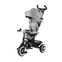  Триколка KinderKraft ASTON, Сива 