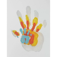 BABY ART РАМКА ЗА СЕМЕЕН ОТПЕЧАТЪК С БОИЧКИ  ОТ 4 ПЛАСТА