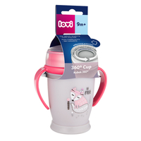 Чаша с дръжки 360 градуса JUNIOR Indian Summer Girl 250 мл 12м+
