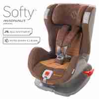  Столче за кола Avionaut Glider Softy F.05, 9-25 кг, Кафяво 