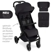 ABC Design Ping 3 Travel Trekking Coal Комбинирана Детска Количка 2 в 1
