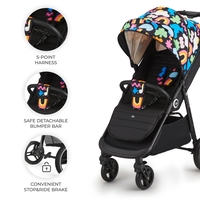 Kinderkraft Grande Plus Детска Количка Happy Shapes