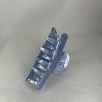 CUSTOM BIG GLAZED CANDICE BLEU CLIP