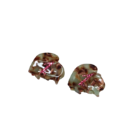 CUSTOM HEART MIDI CLIP SET IN TORTOISE