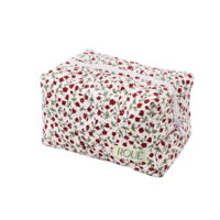 CUSTOM SMALL JARDIN DE TULIPES TOILETRY BAG
