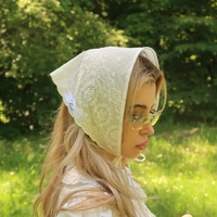 HANDMADE HERITAGE ROSE ROUÉ HEADSCARF