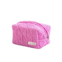 SMALL WATERMELON SHERBET TOWEL TOILETRY BAG