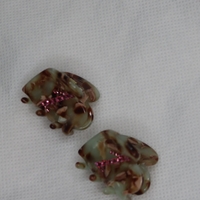 CUSTOM HEART MIDI CLIP SET IN TORTOISE