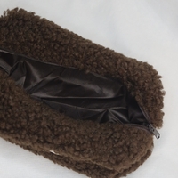 XSMALL FUDGE TEDDY TOILETRY BAG