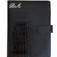 CUSTOM CROCO LEATHER PLANNER IN THE LEXINGTON