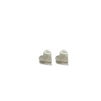 CUSTOM HEART MINI CLIP SET IN MILK