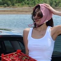 SWEETHEART BANDANA ROUÉ HEADSCARF