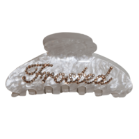 CUSTOM LARGE FROSTED CLIP