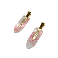 CUSTOM BOUTON DE ROSE HAIR PINS