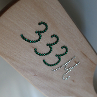 BIG CUSTOM CINNAMON HONEY HAIR BRUSH