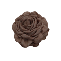 BIG Rosette Clip in MOCHA